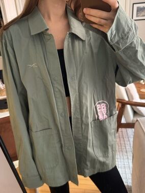 Reebok Utility Chore Jacket - Sage Green / Olive